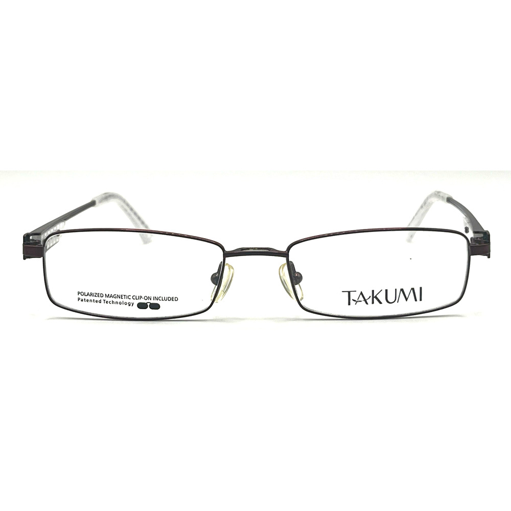 TAKUMI T97008 RED/WHITE EYEGLASSES SUNGLASSES FRAMES 50-17-135